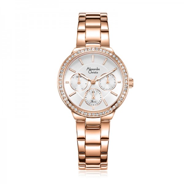 Alexandre Christie AC 2B24 Rosegold White BFBRGSL